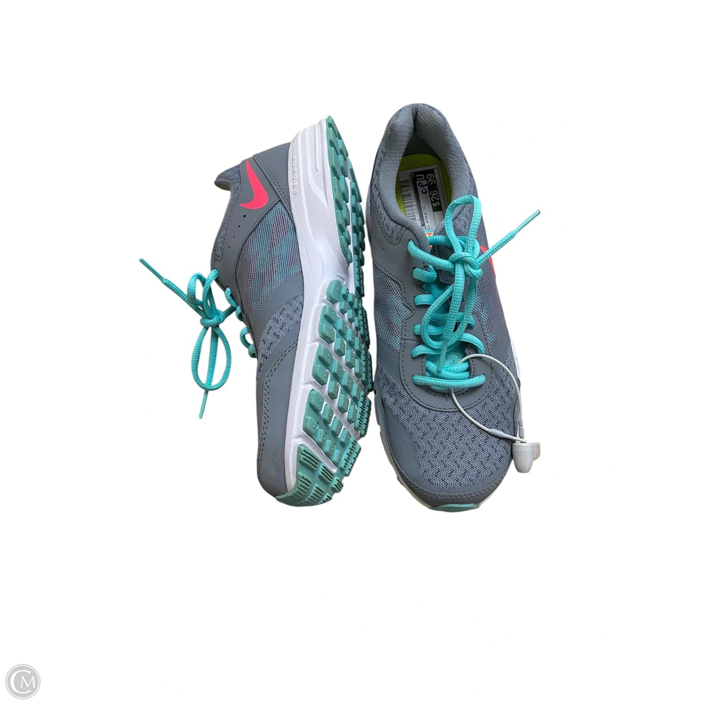 Shoes Athletic By Nike In Grey, Size: 8