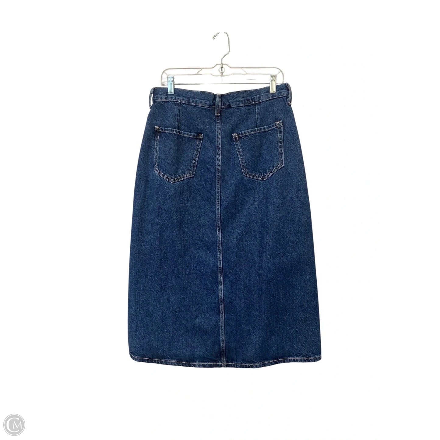 Skirt Maxi By Old Navy In Blue Denim, Size: 10