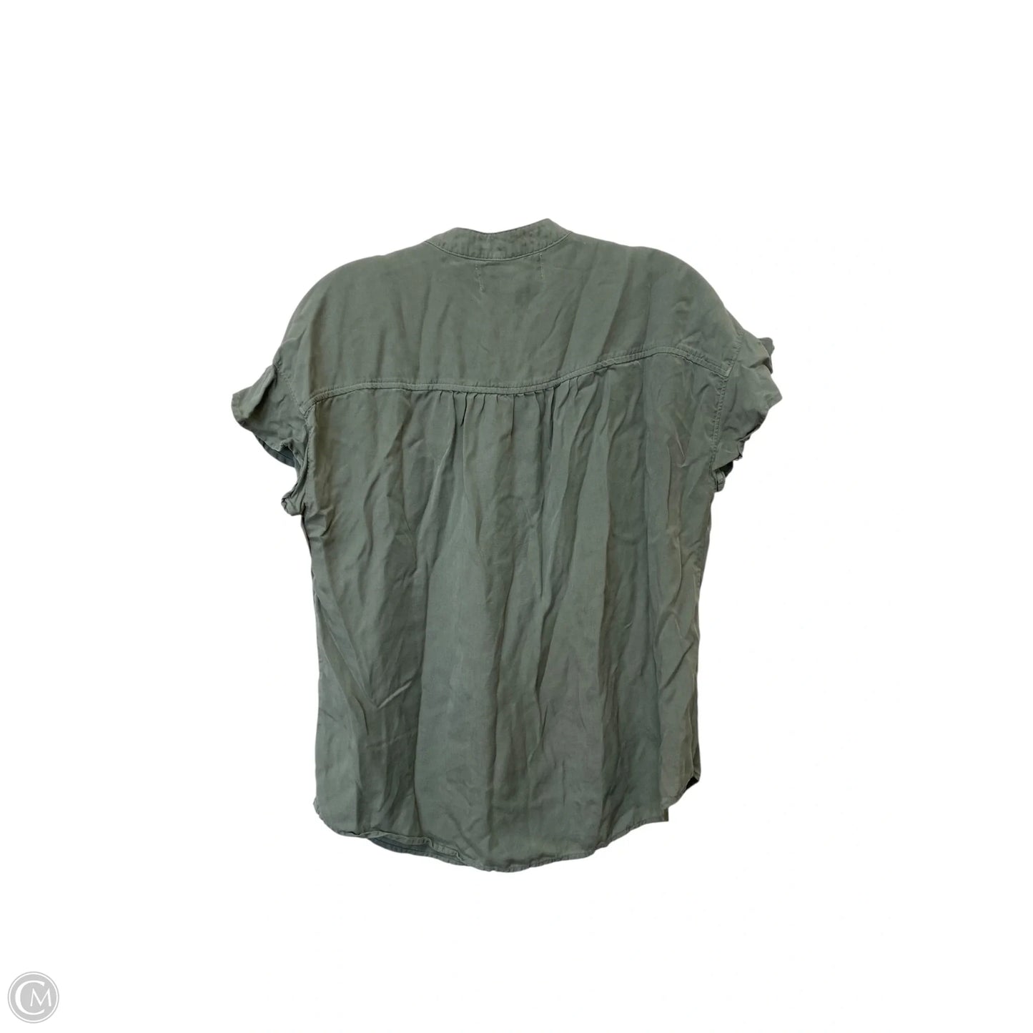 Top Short Sleeve Basic By Cloth & Stone In Blue, Size: S