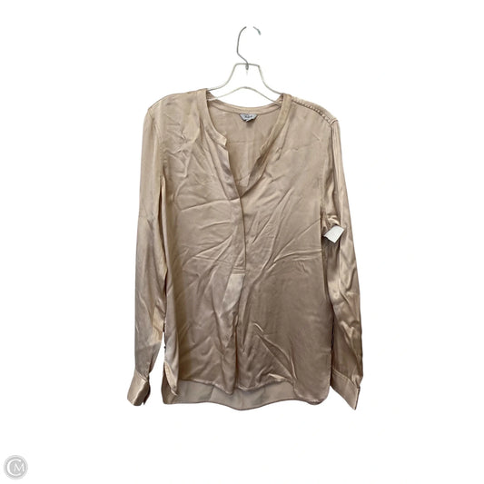 Top Long Sleeve By Rails In Pink, Size: M