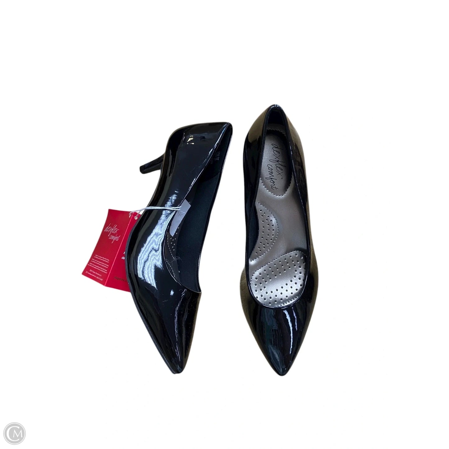 Shoes Heels Kitten By Dexflex In Black, Size: 5