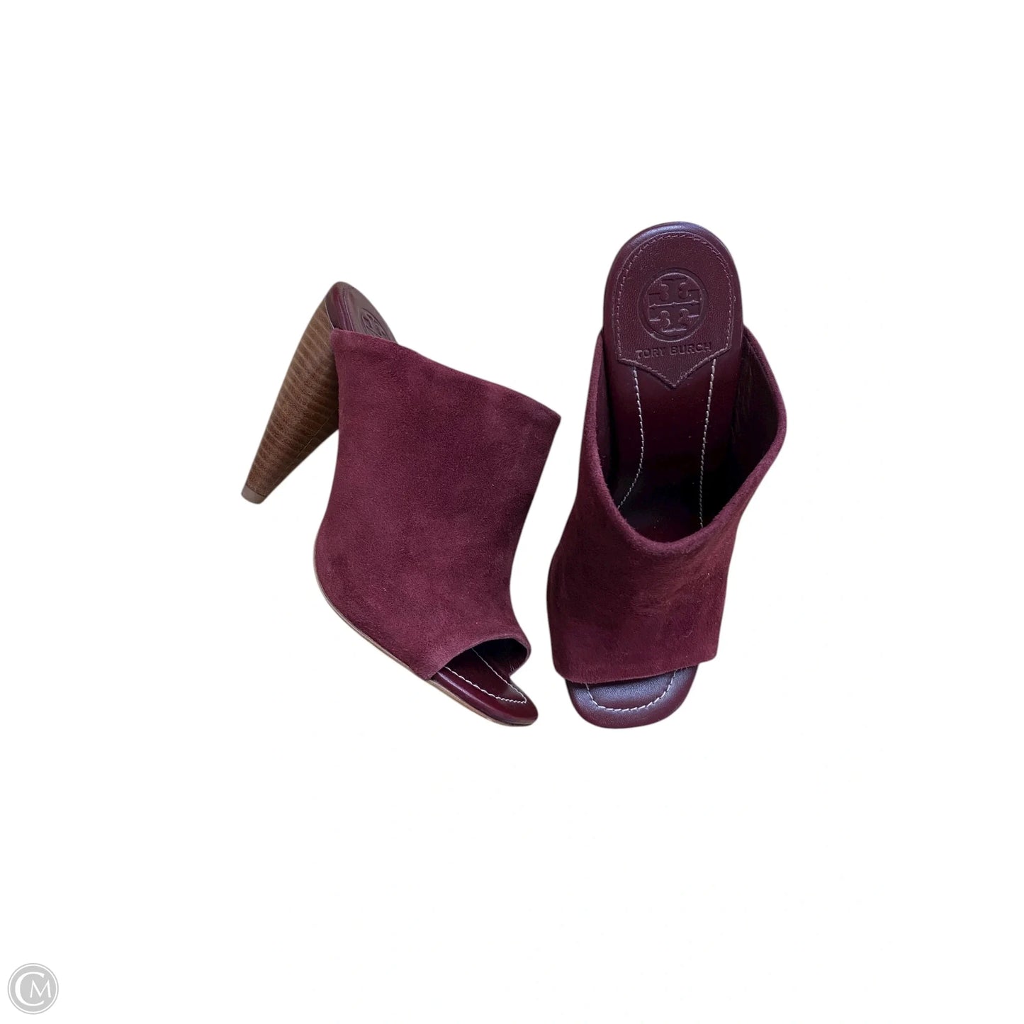 Shoes Designer By Tory Burch In Maroon, Size: 5