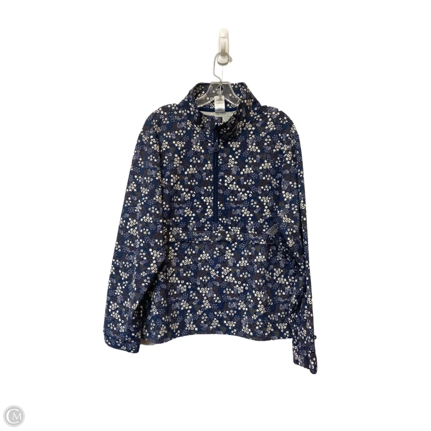 Athletic Jacket By Members Mark In Floral Print, Size: Xl