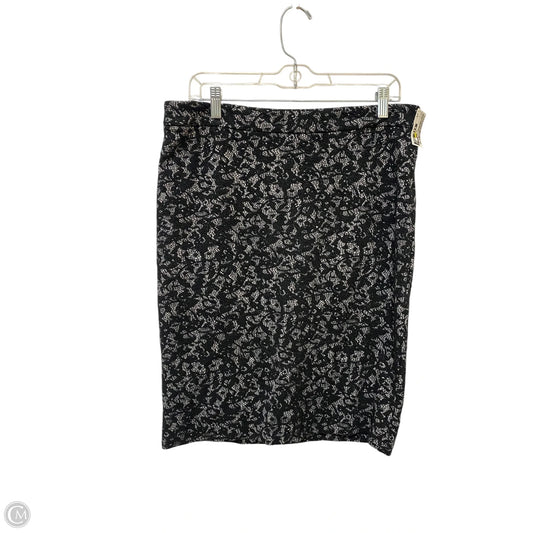 Skirt Midi By Michael By Michael Kors In Black, Size: L