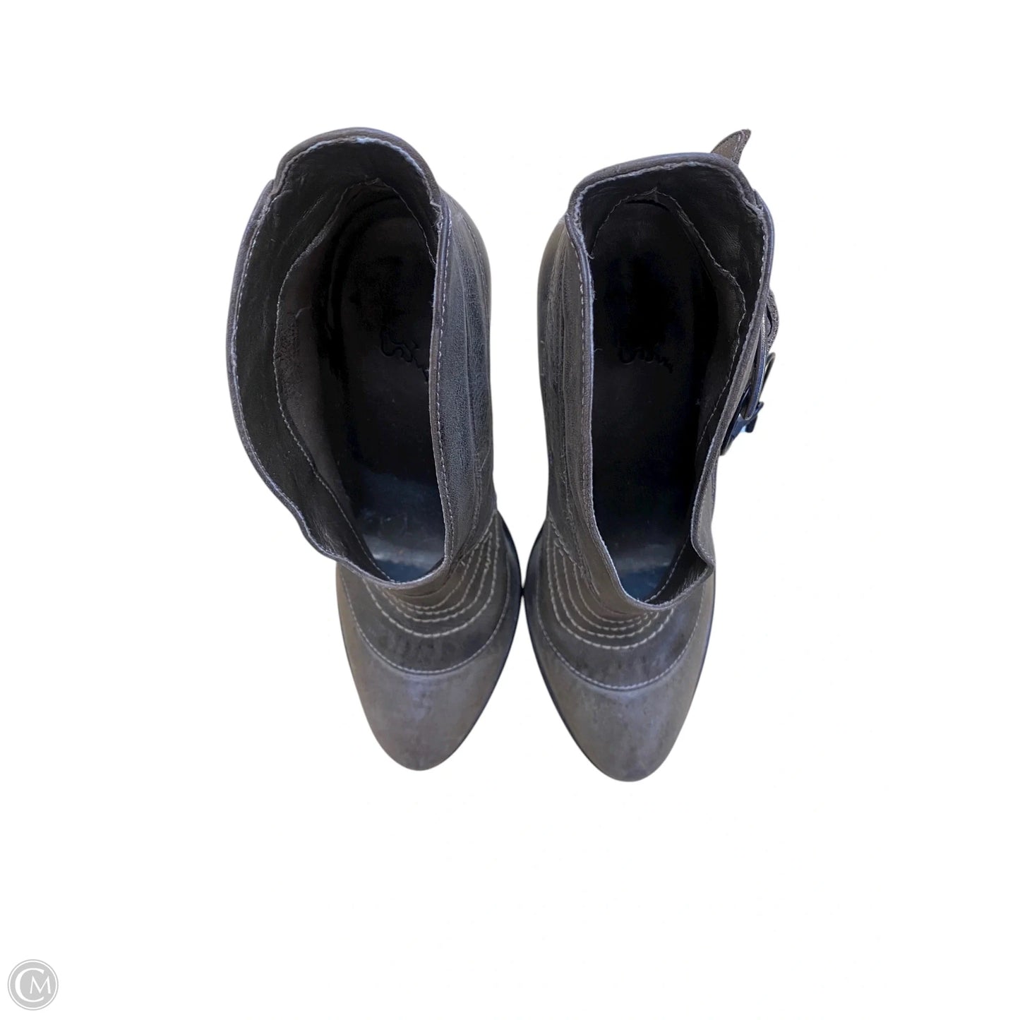 Shoes Heels Stiletto By Clothes Mentor In Grey, Size: 7.5