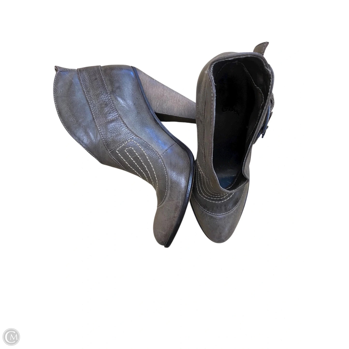 Shoes Heels Stiletto By Clothes Mentor In Grey, Size: 7.5