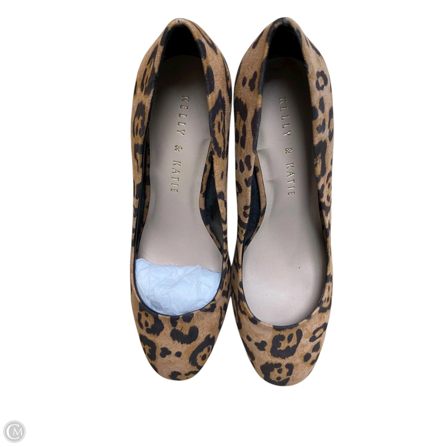 Shoes Heels Wedge By Kelly And Katie In Animal Print, Size: 7.5