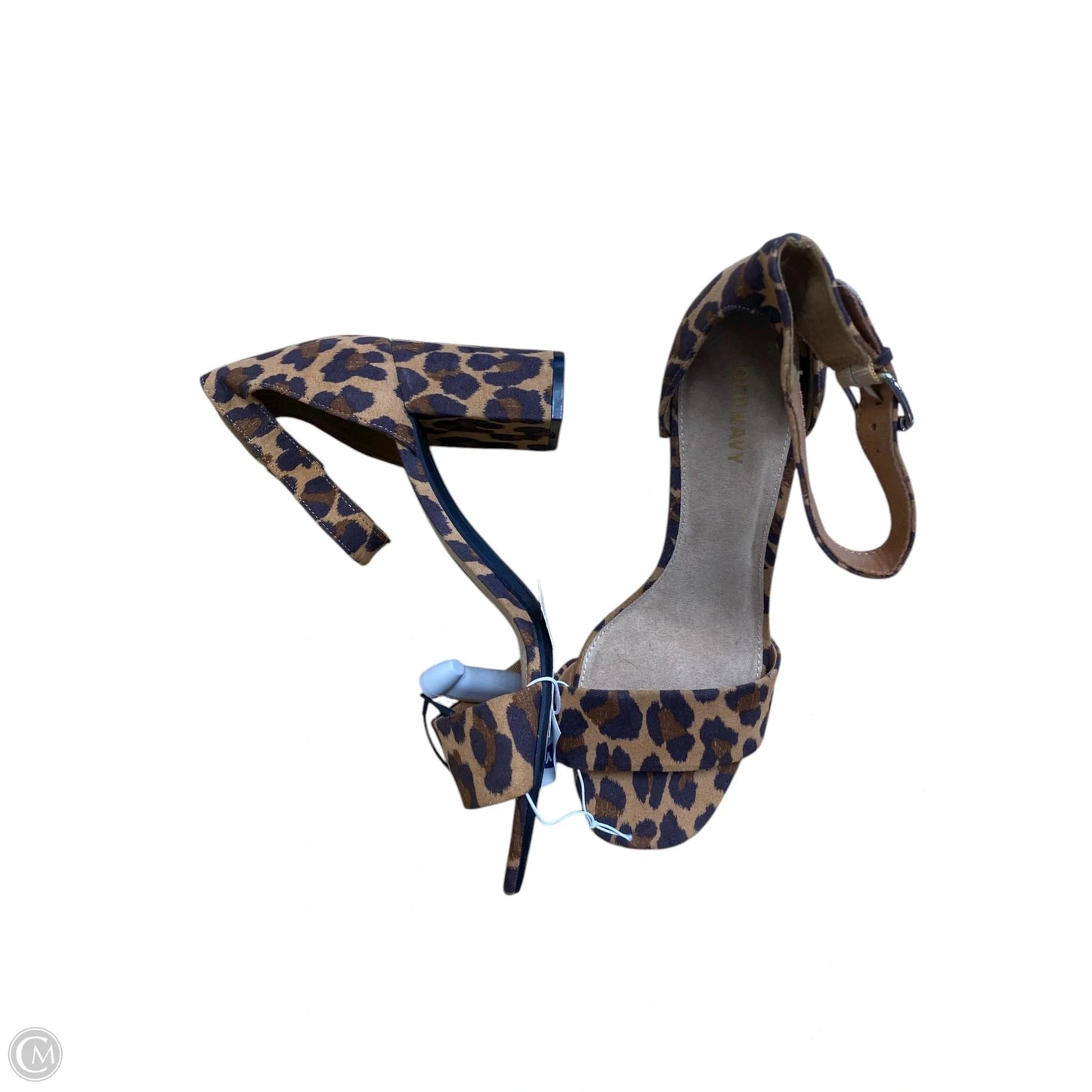 Shoes Heels Block By Old Navy In Animal Print, Size: 8