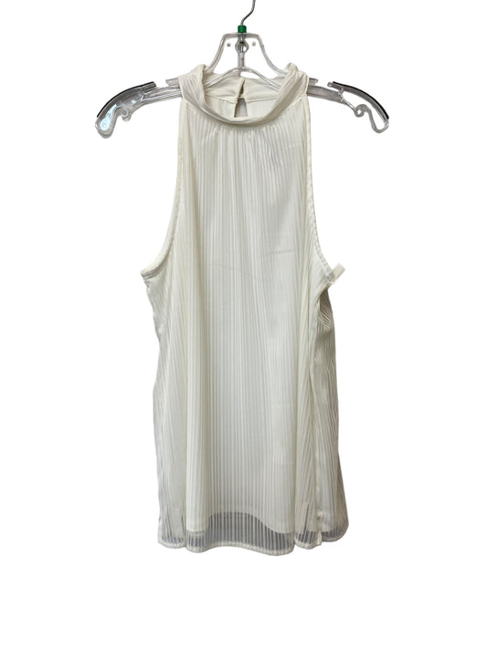 Top Sleeveless By White House Black Market In White, Size: L