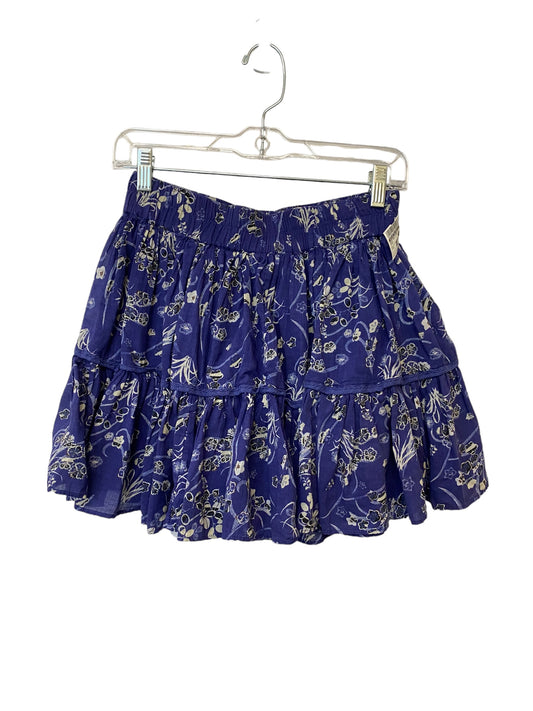 Skirt Mini & Short By Treasure And Bond In Purple, Size: S