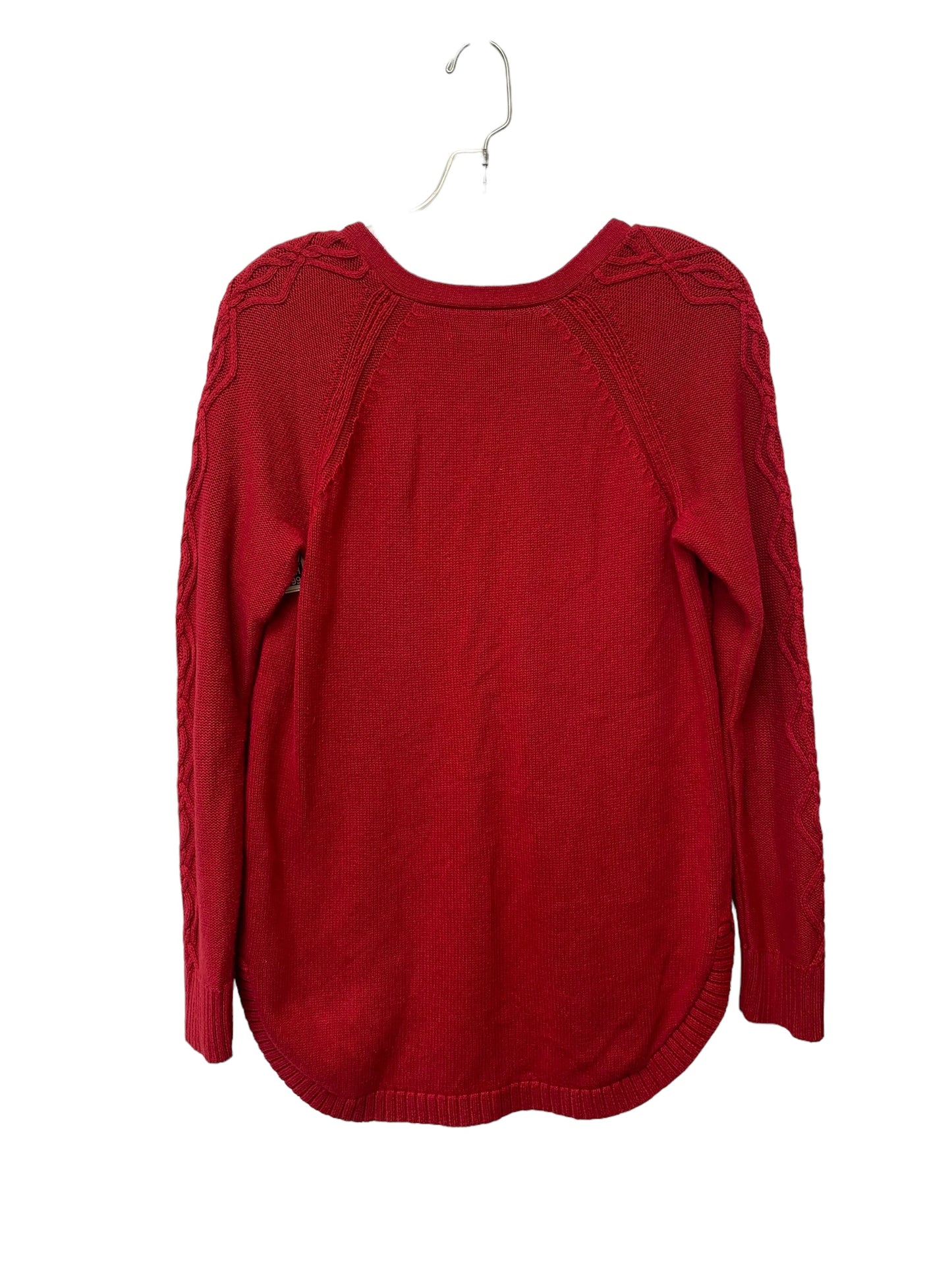 Sweater By Sonoma In Red, Size: M