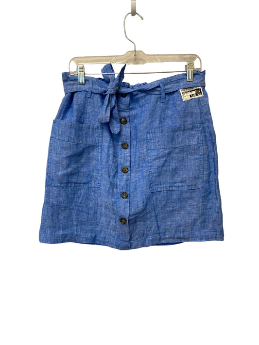 Skirt Mini & Short By Jones And Co In Blue, Size: M