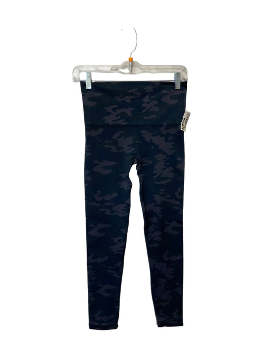 Athletic Leggings By Spanx In Camouflage Print, Size: M