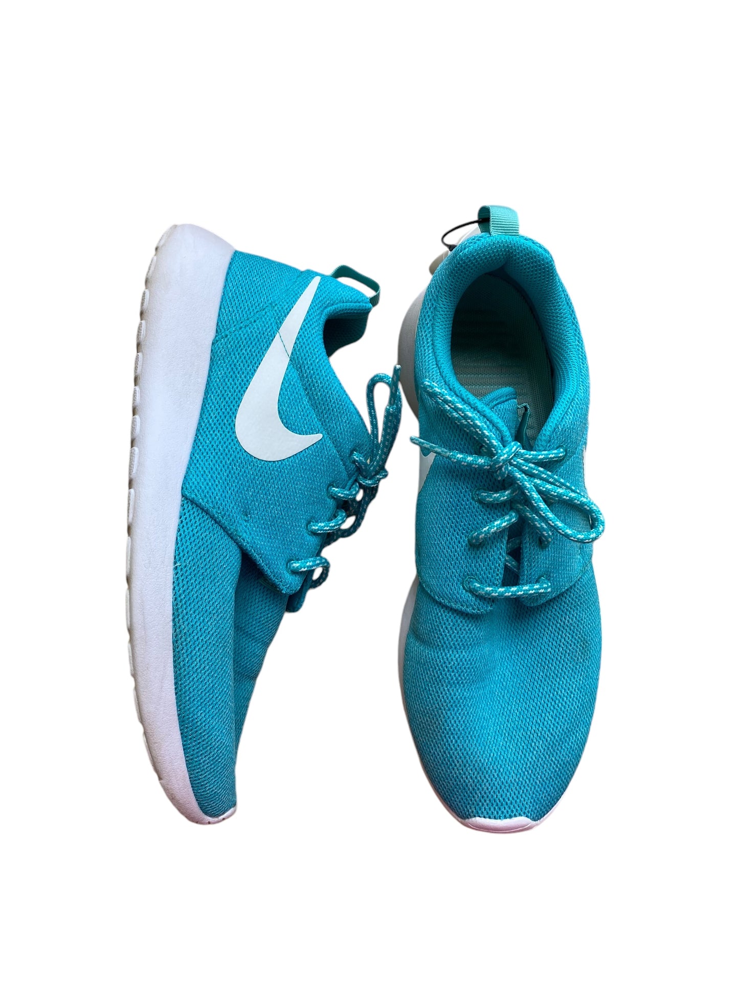 Shoes Athletic By Nike In Blue & White, Size: 9