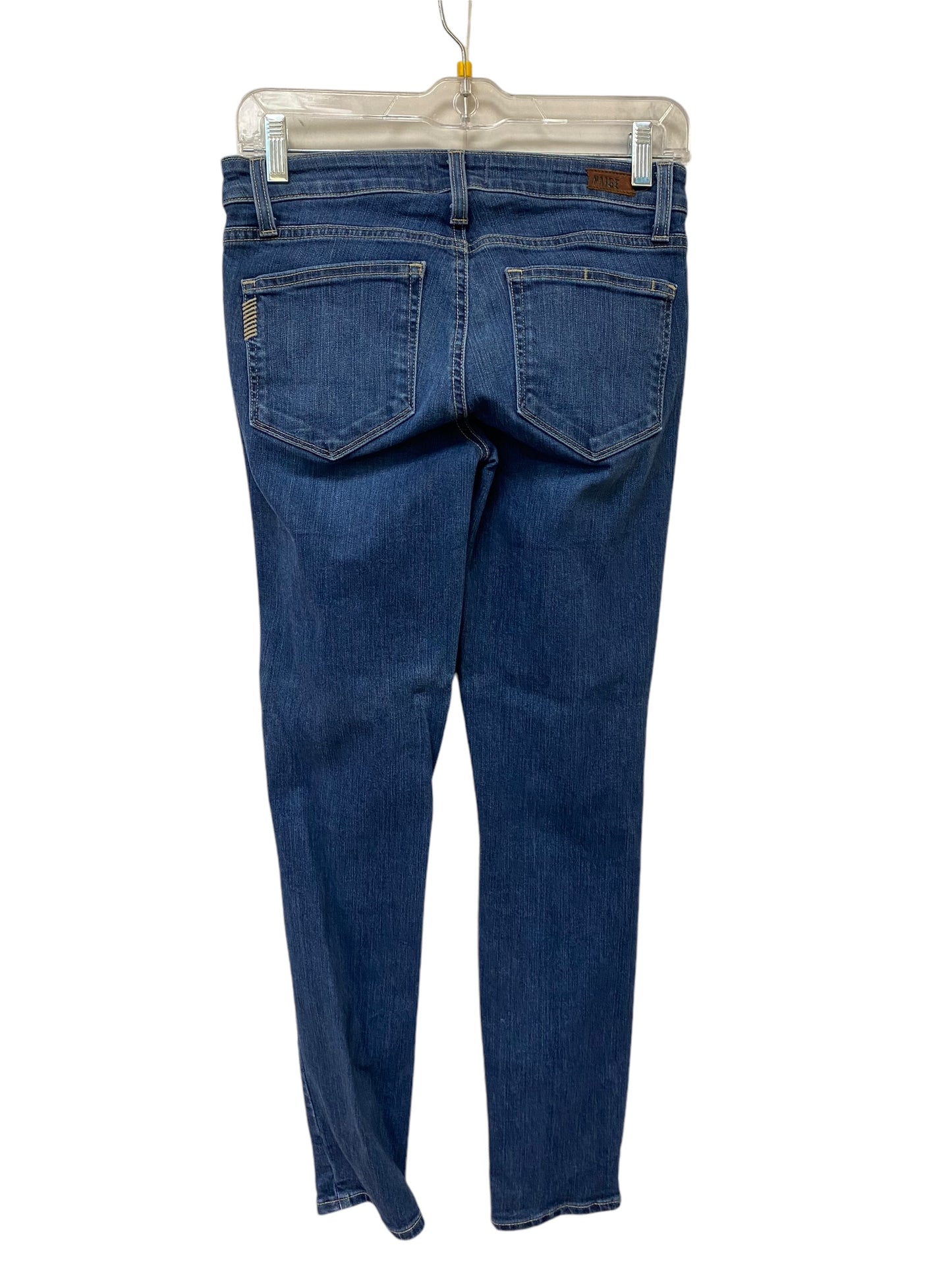 Jeans Cropped By Paige In Blue, Size: 4