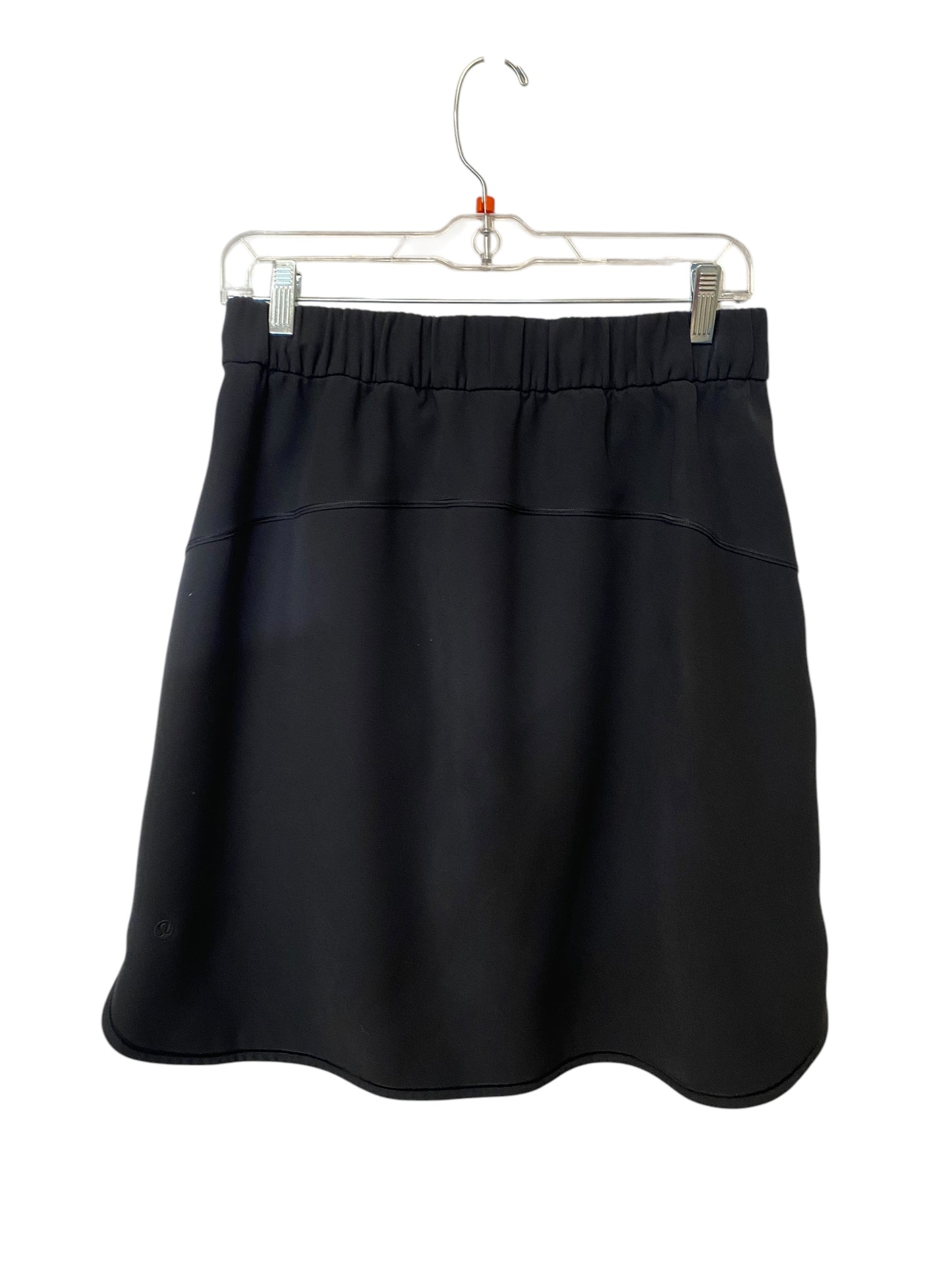 Athletic Skirt By Lululemon In Black, Size: 10