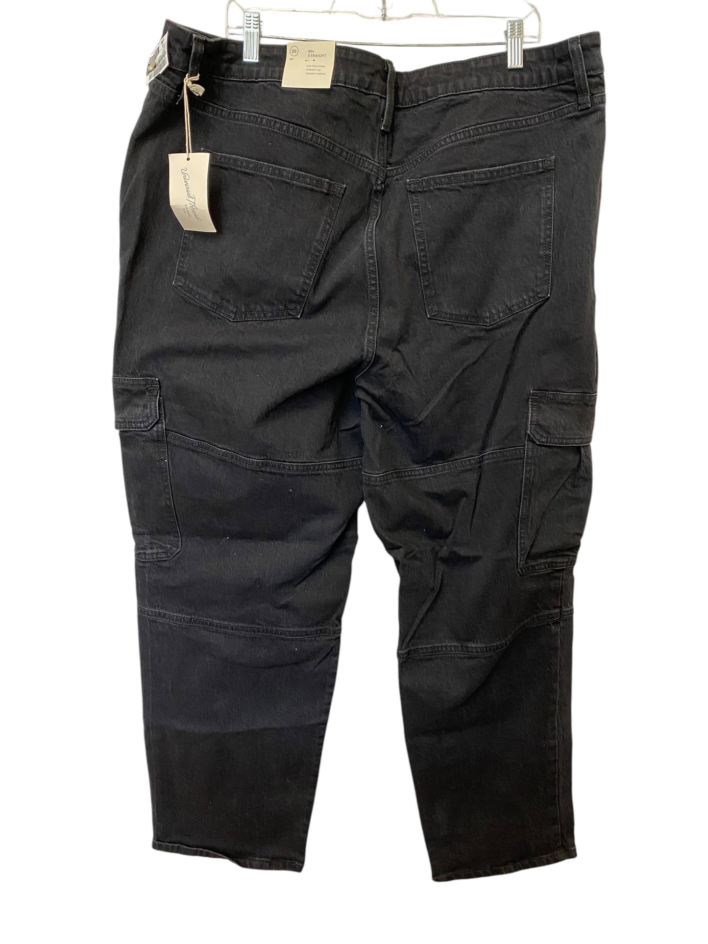 Jeans Straight By Universal Thread In Black, Size: 20