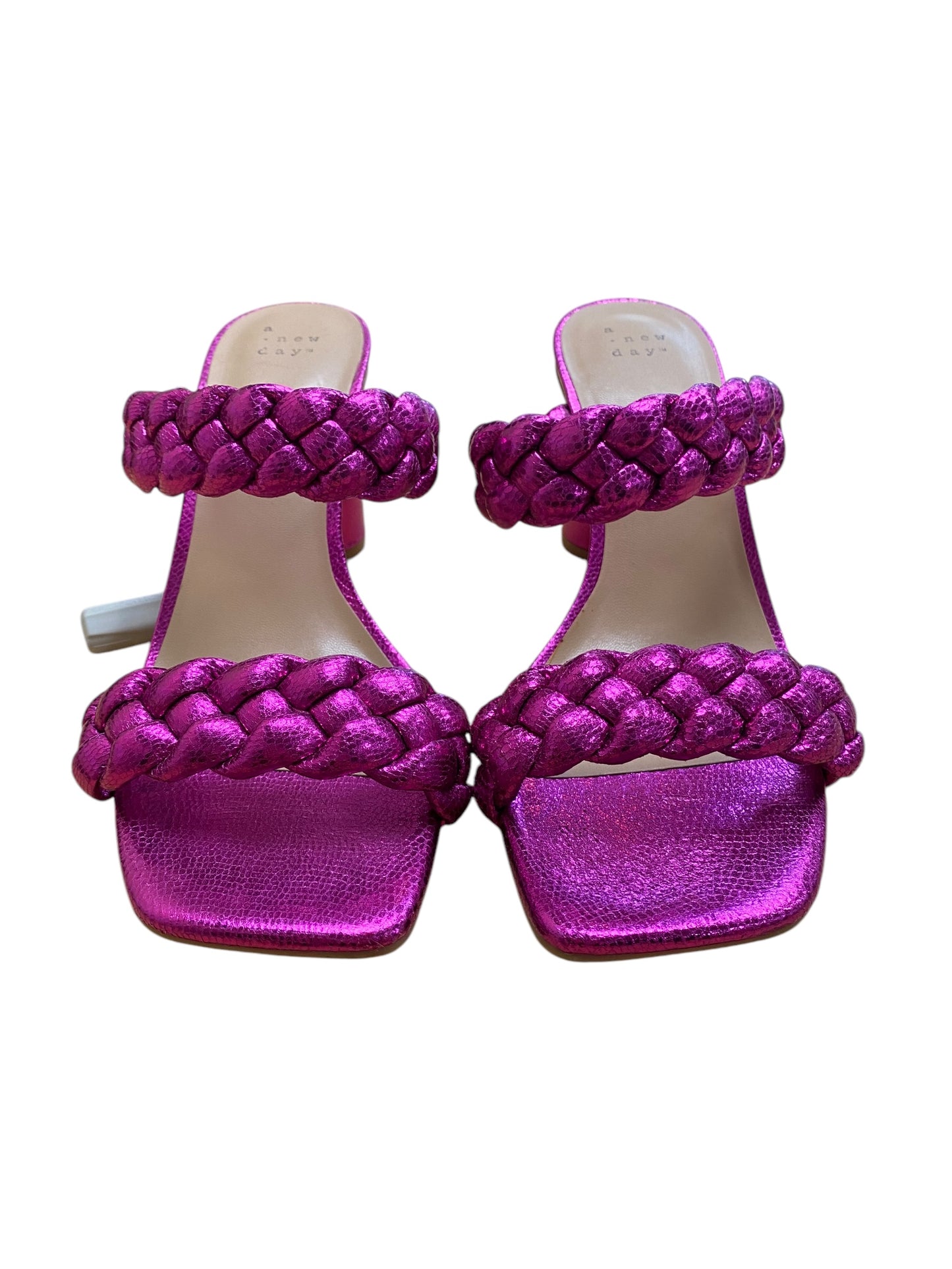 Shoes Heels Block By A New Day In Pink, Size: 9