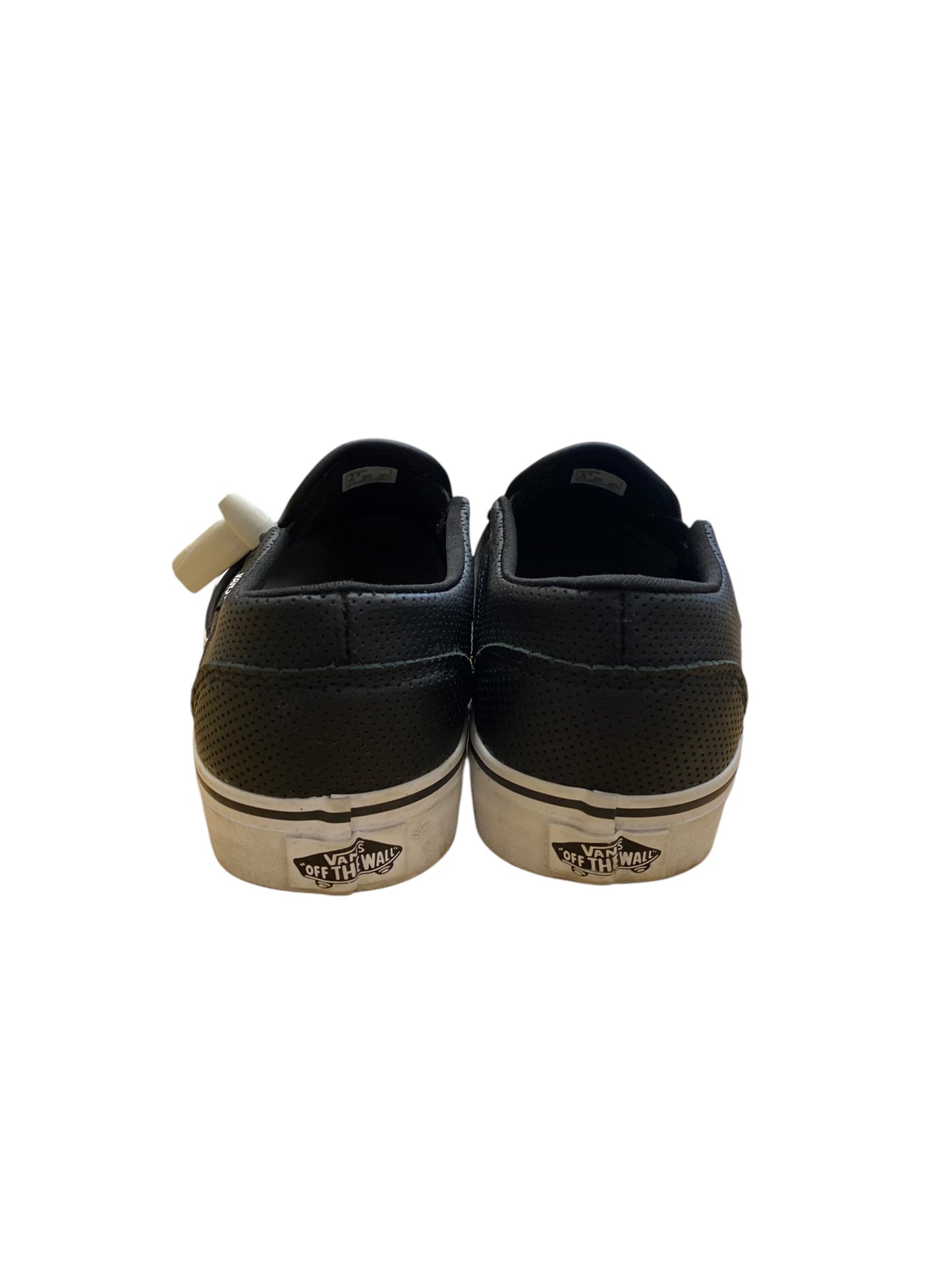 Shoes Flats By Vans In Black, Size: 9.5