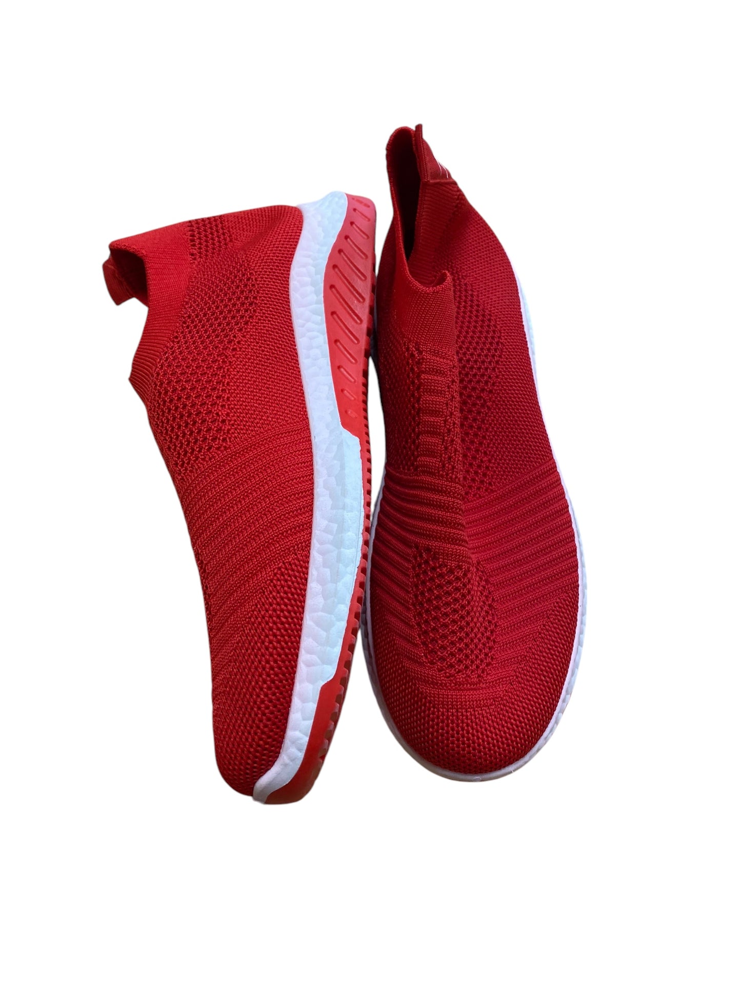 Shoes Athletic By Danskin In Red, Size: 9