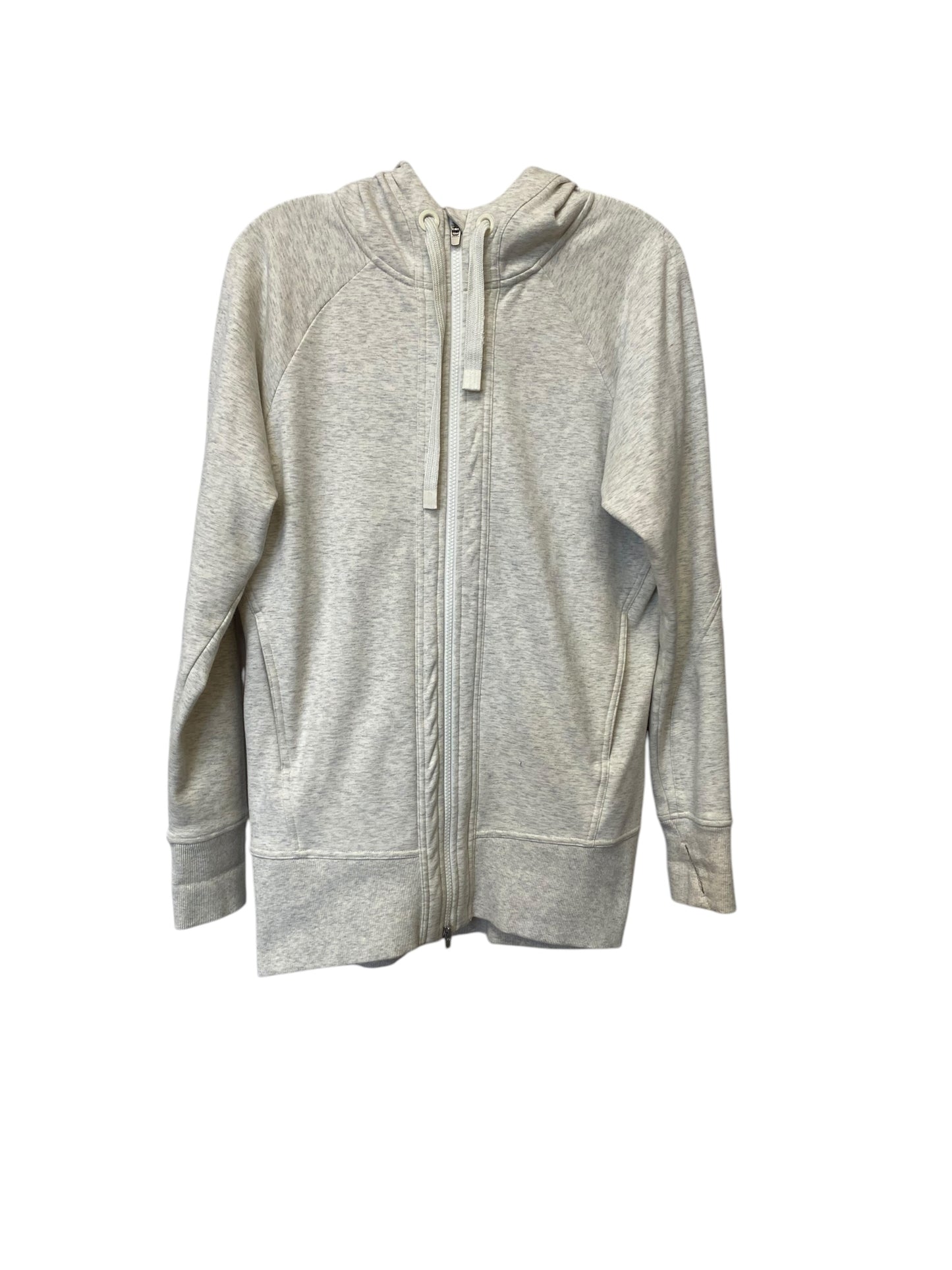 Athletic Jacket By Athleta In Grey, Size: Sp