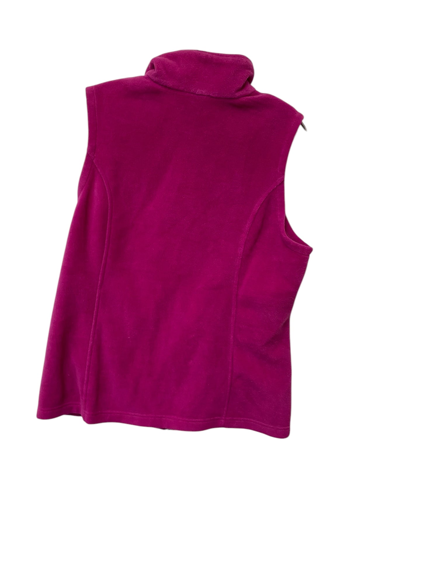 Vest Fleece By Columbia In Pink, Size: L