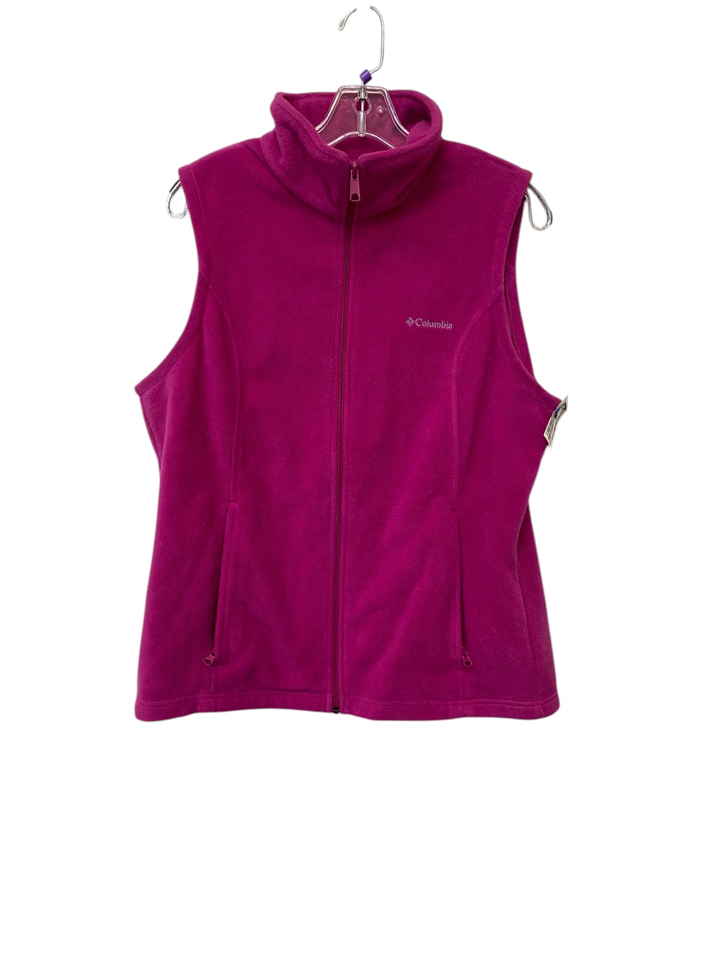 Vest Fleece By Columbia In Pink, Size: L