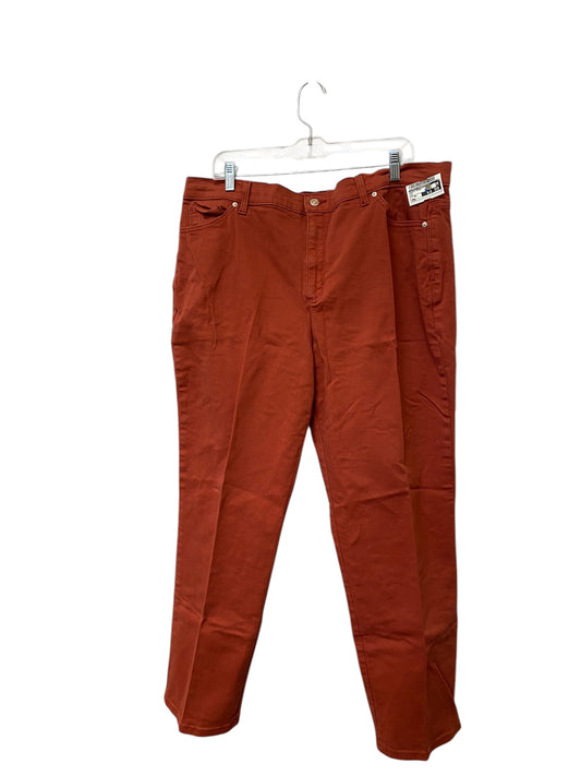 Pants Other By Gloria Vanderbilt In Red, Size: 20