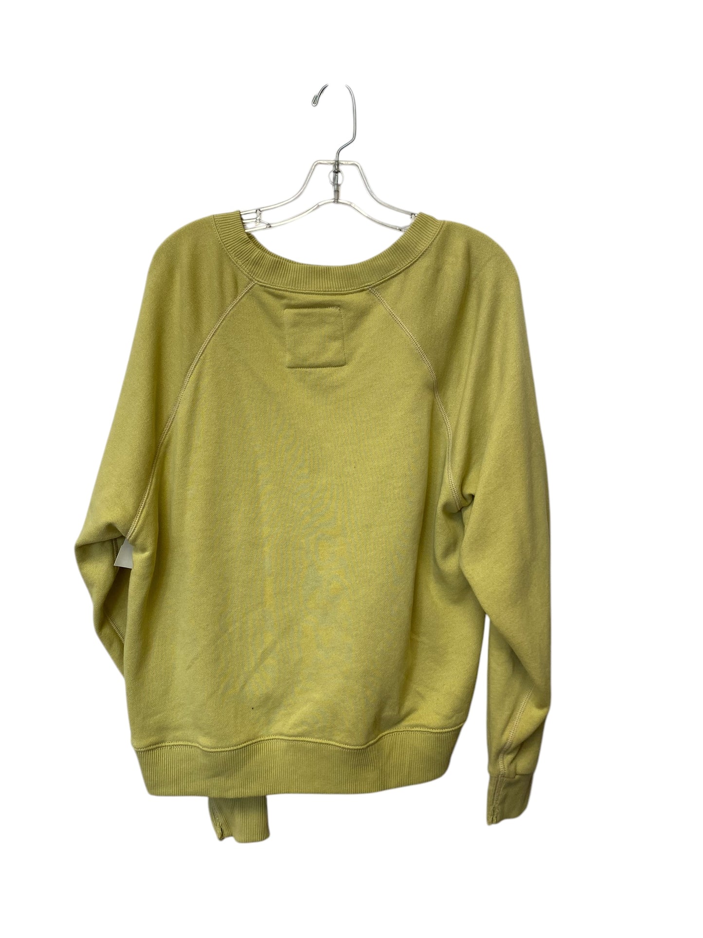 Sweatshirt Crewneck By American Eagle In Green, Size: L