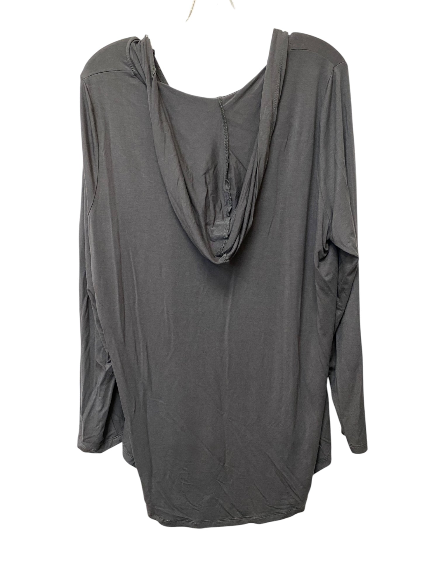 Top Long Sleeve By Torrid In Grey, Size: 2x