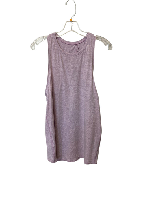 Athletic Tank Top By Lululemon In Purple, Size: 8