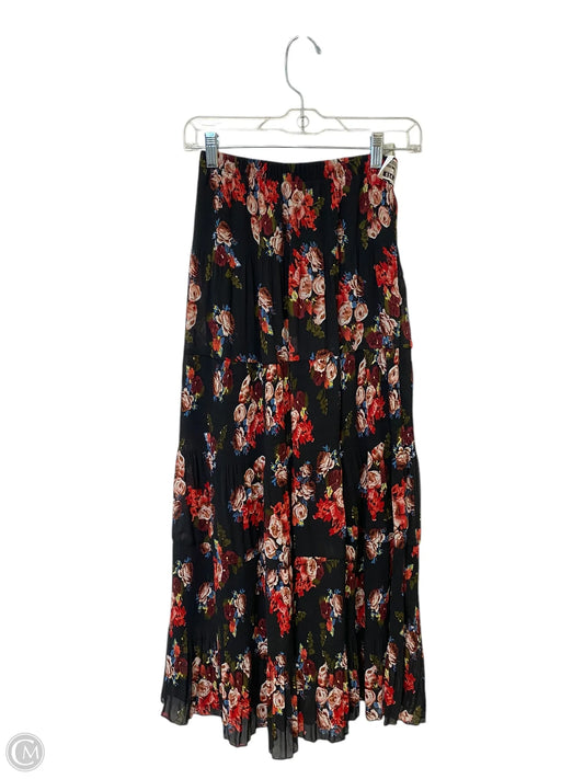 Skirt Maxi By Clothes Mentor In Floral Print, Size: S