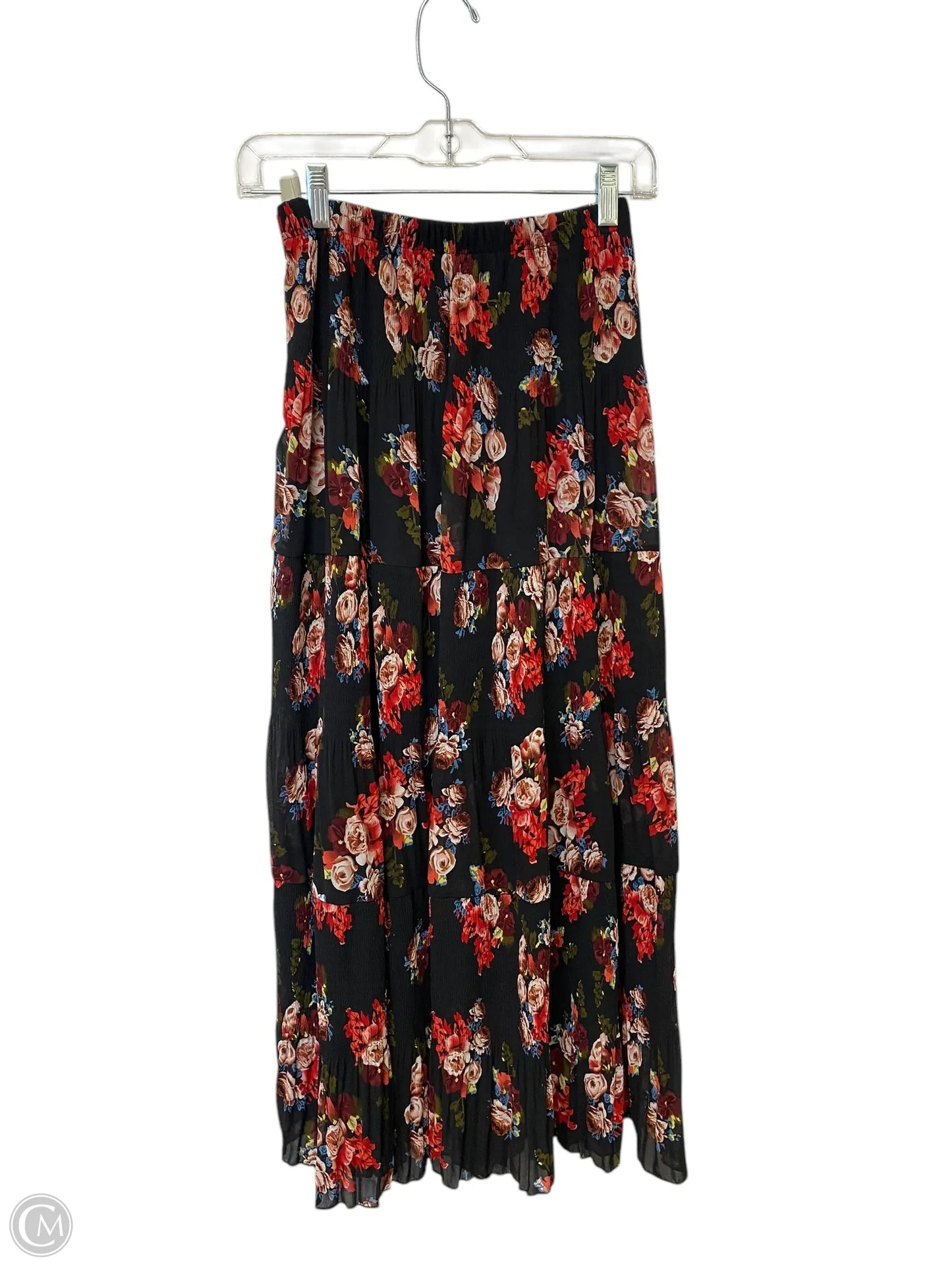 Skirt Maxi By Clothes Mentor In Floral Print, Size: S