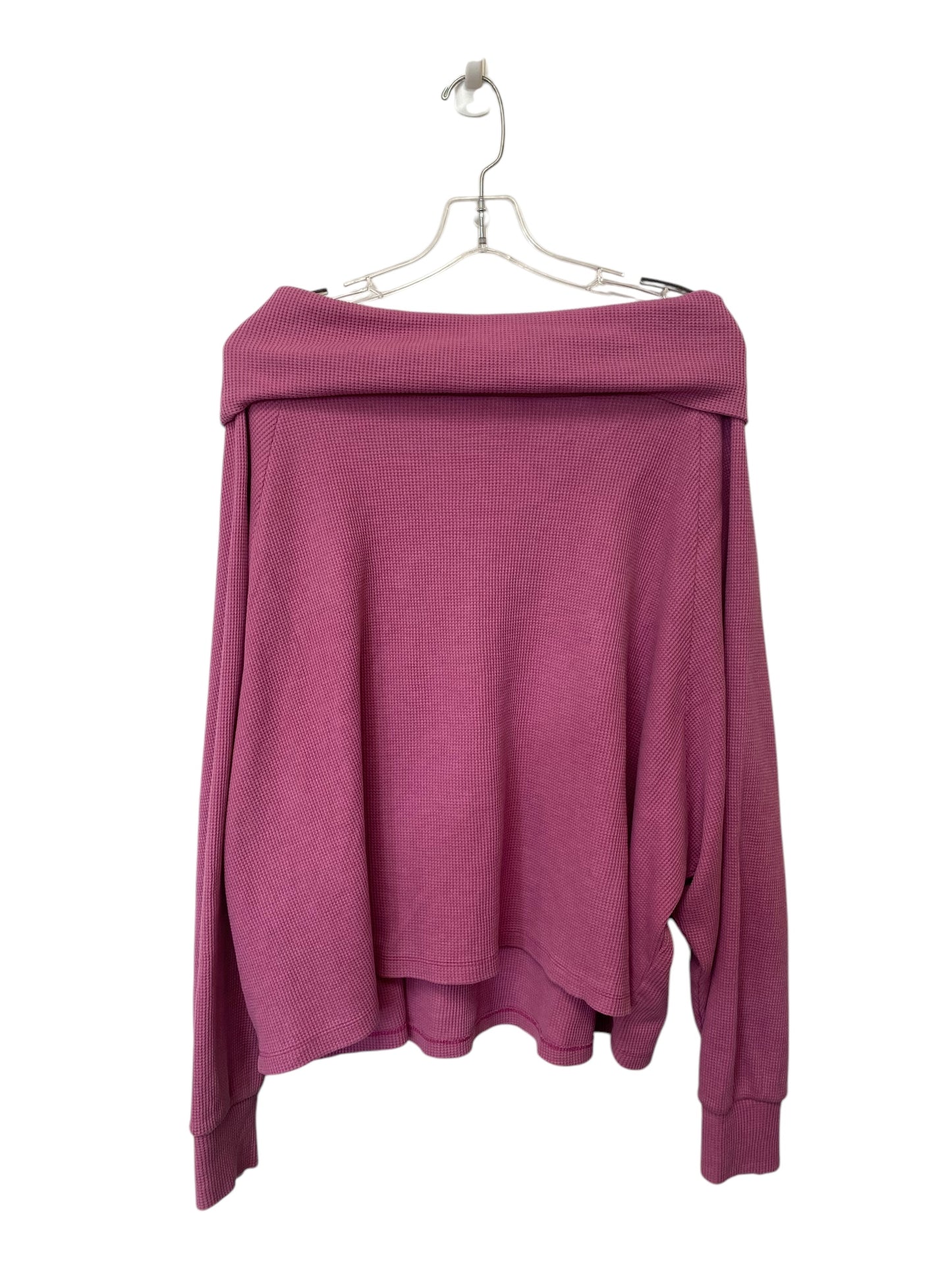 Sweatshirt Collar By Pilcro In Mauve, Size: 2x