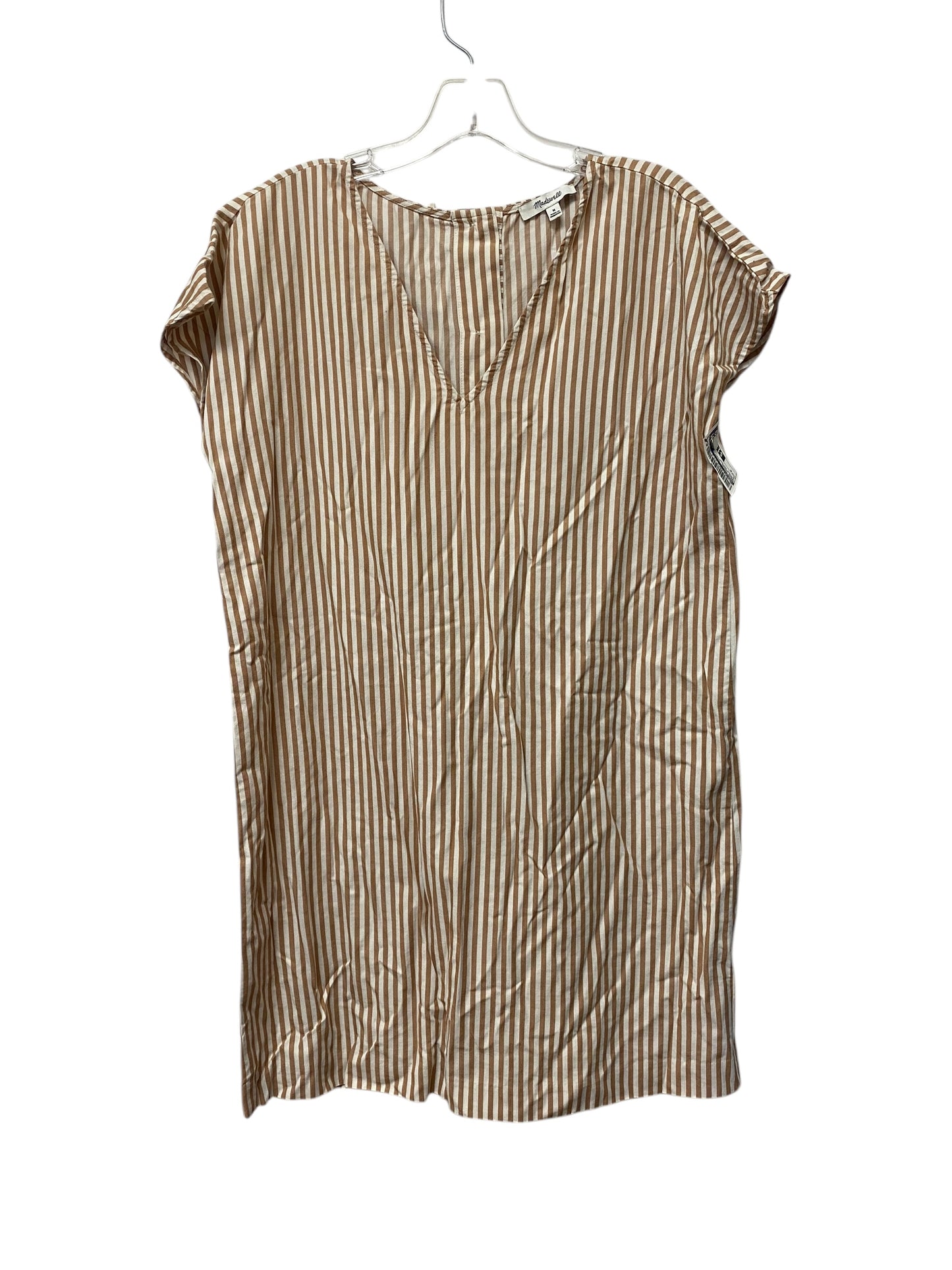 Dress Casual Short By Madewell In Striped Pattern, Size: M