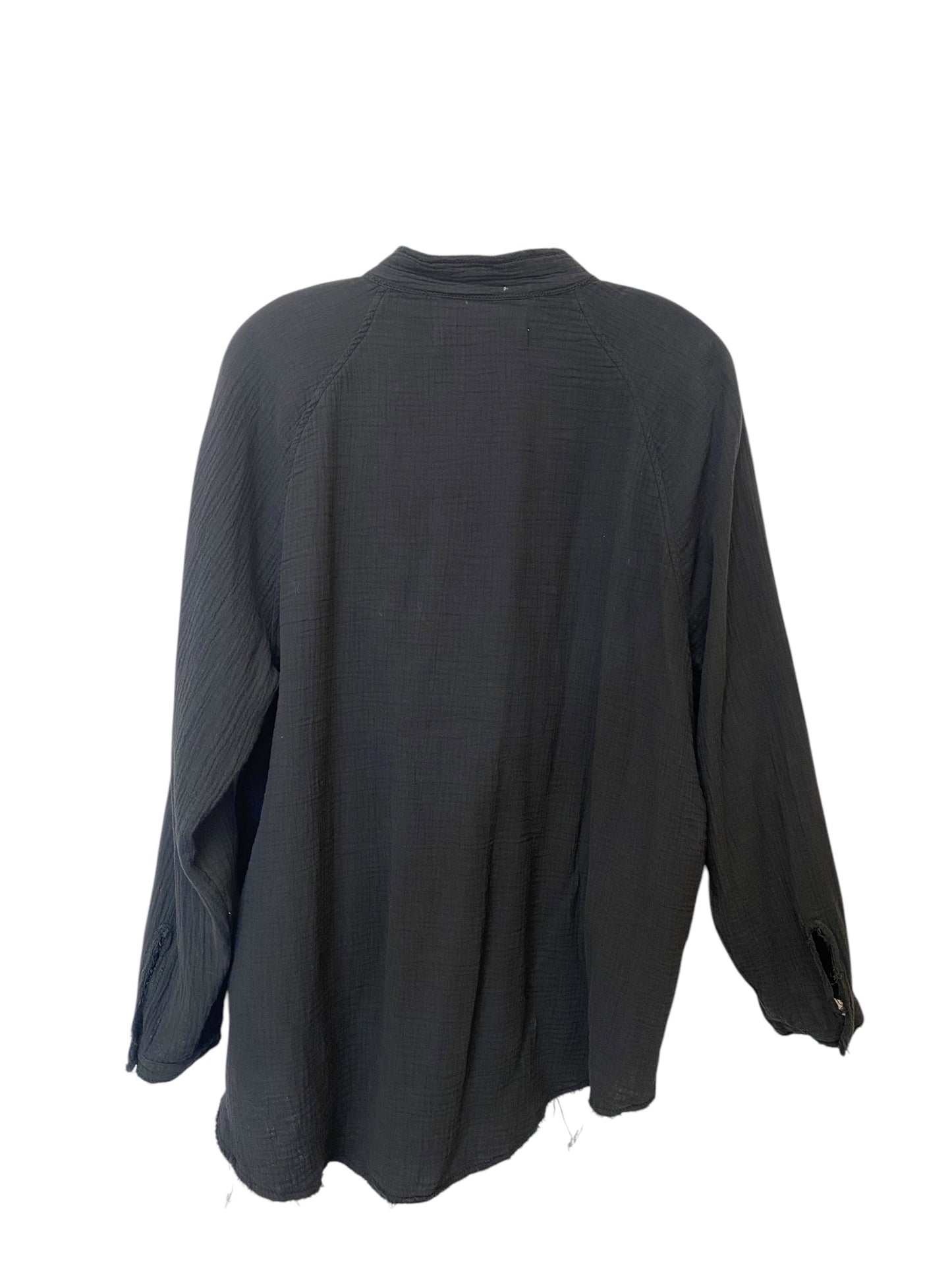 Tunic Long Sleeve By We The Free In Black, Size: S