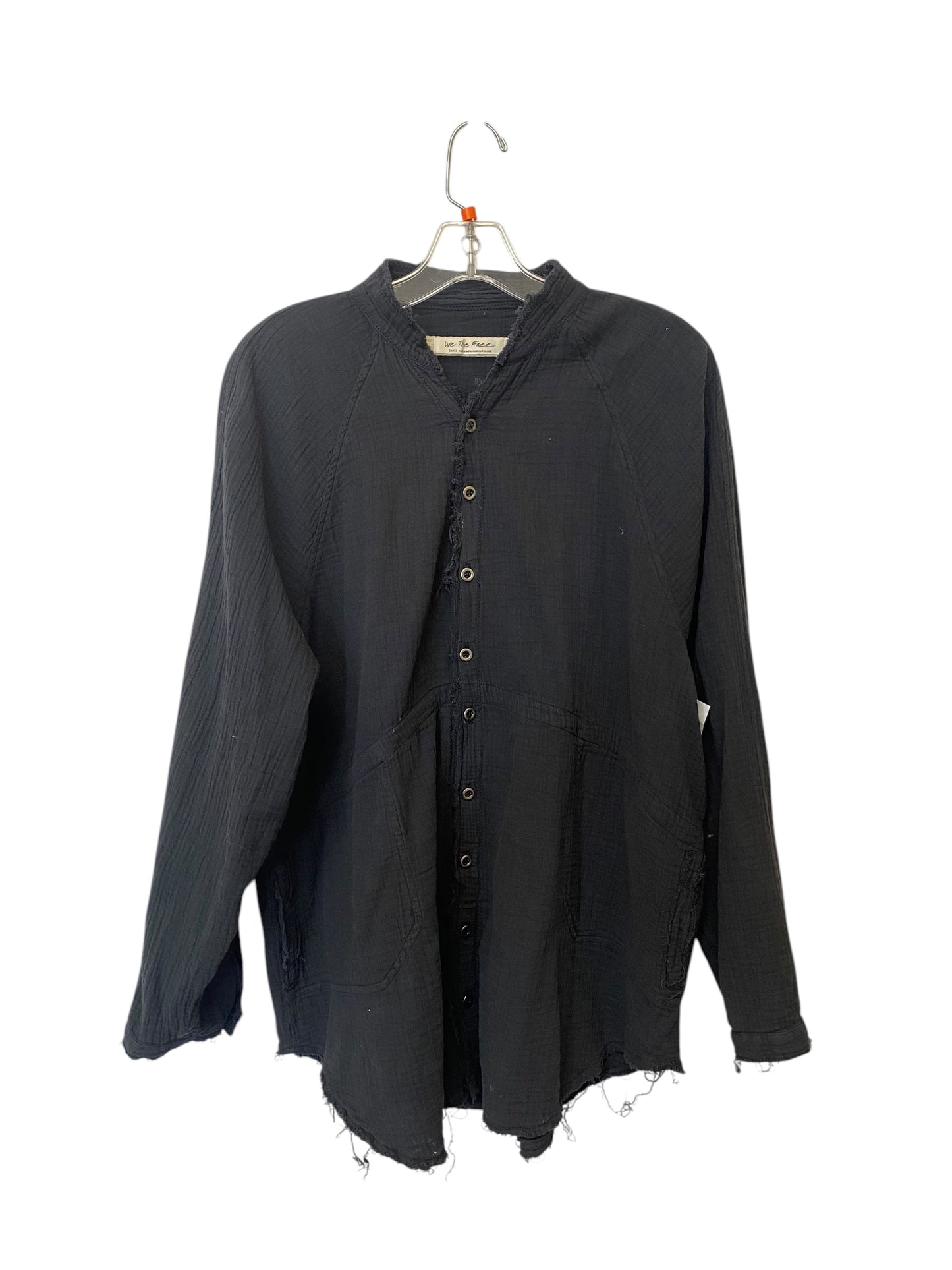 Tunic Long Sleeve By We The Free In Black, Size: S