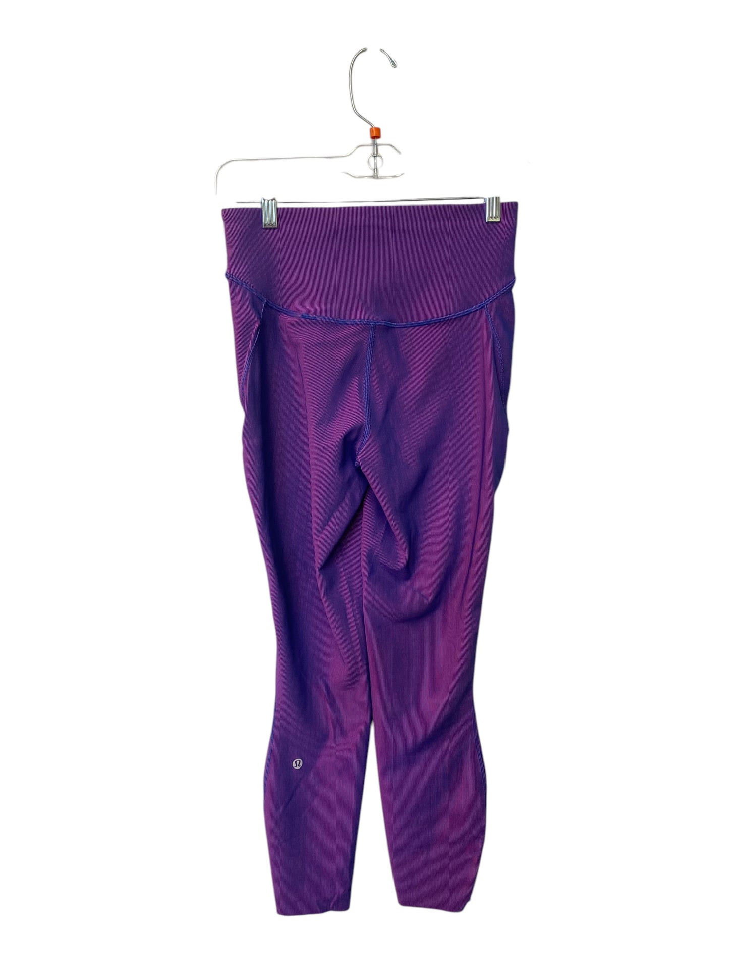 Athletic Leggings By Lululemon In Pink & Purple, Size: 6