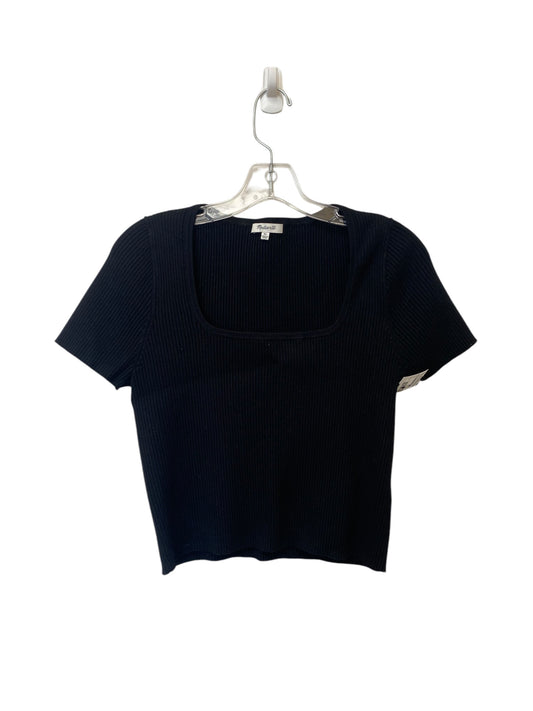 Top Short Sleeve By Madewell In Black, Size: Xl