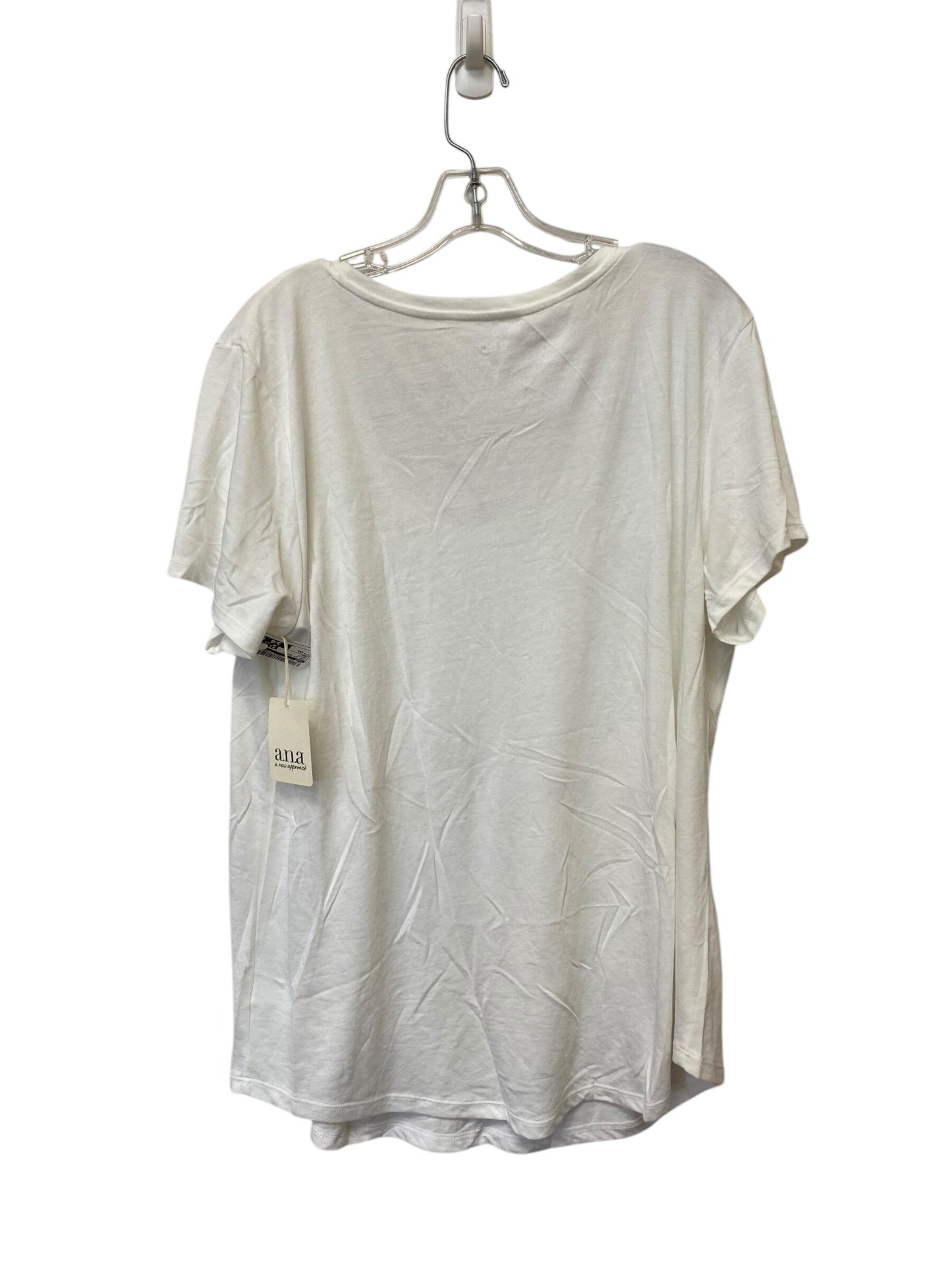 Top Short Sleeve Basic By Ana  Size: Xxl