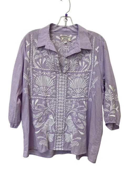 Top Long Sleeve By Johnny Was  Size: M