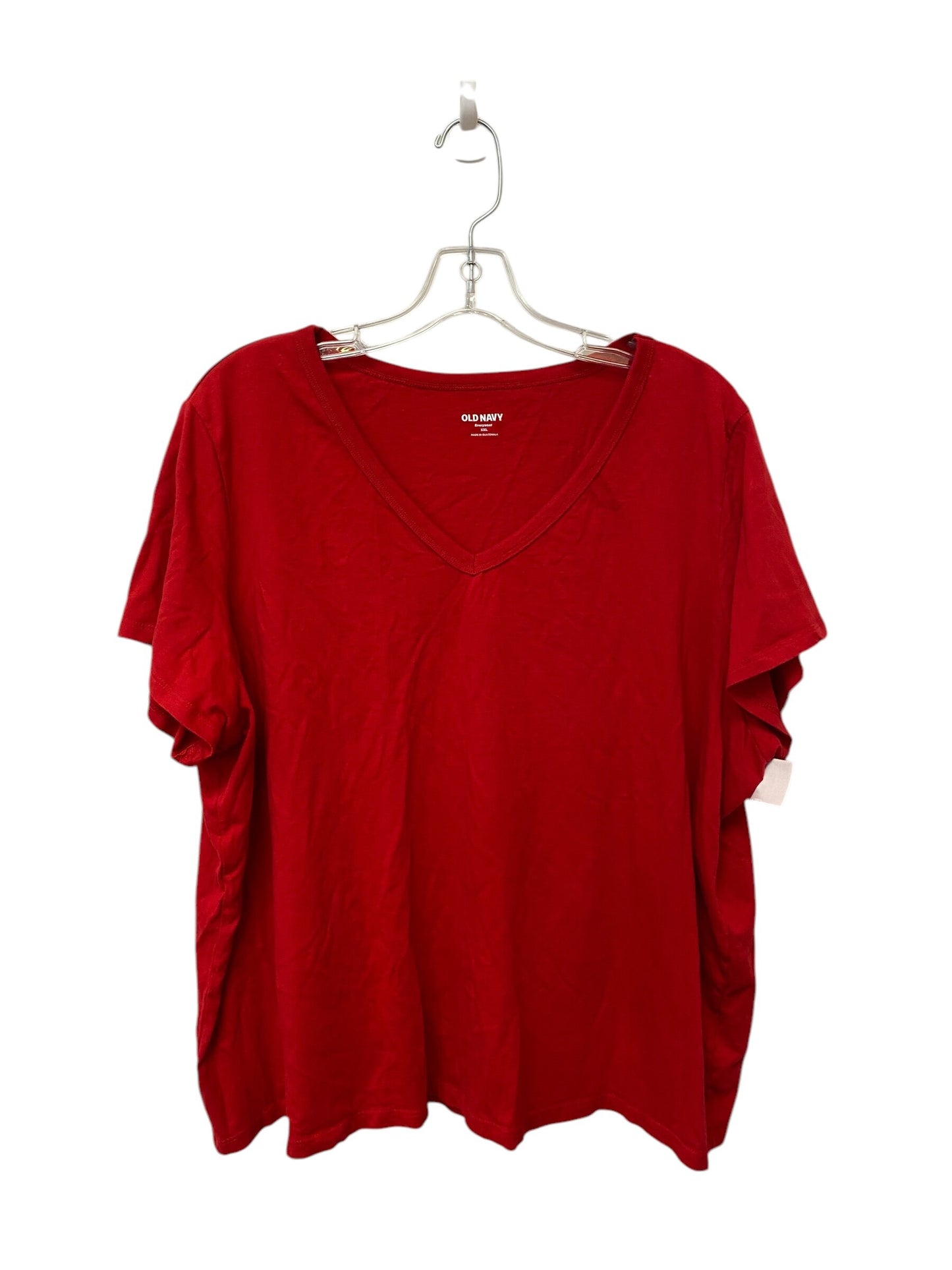 Top Short Sleeve Basic By Old Navy  Size: Xxl