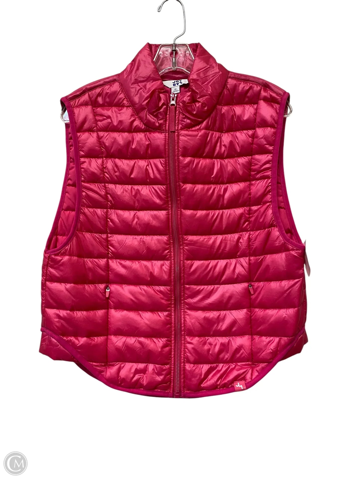 Vest Puffer & Quilted By Joy Lab In Pink, Size: M