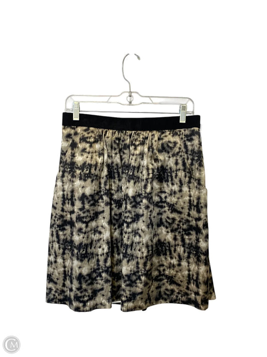 Skirt Mini & Short By Ann Taylor In Black & Brown, Size: 6