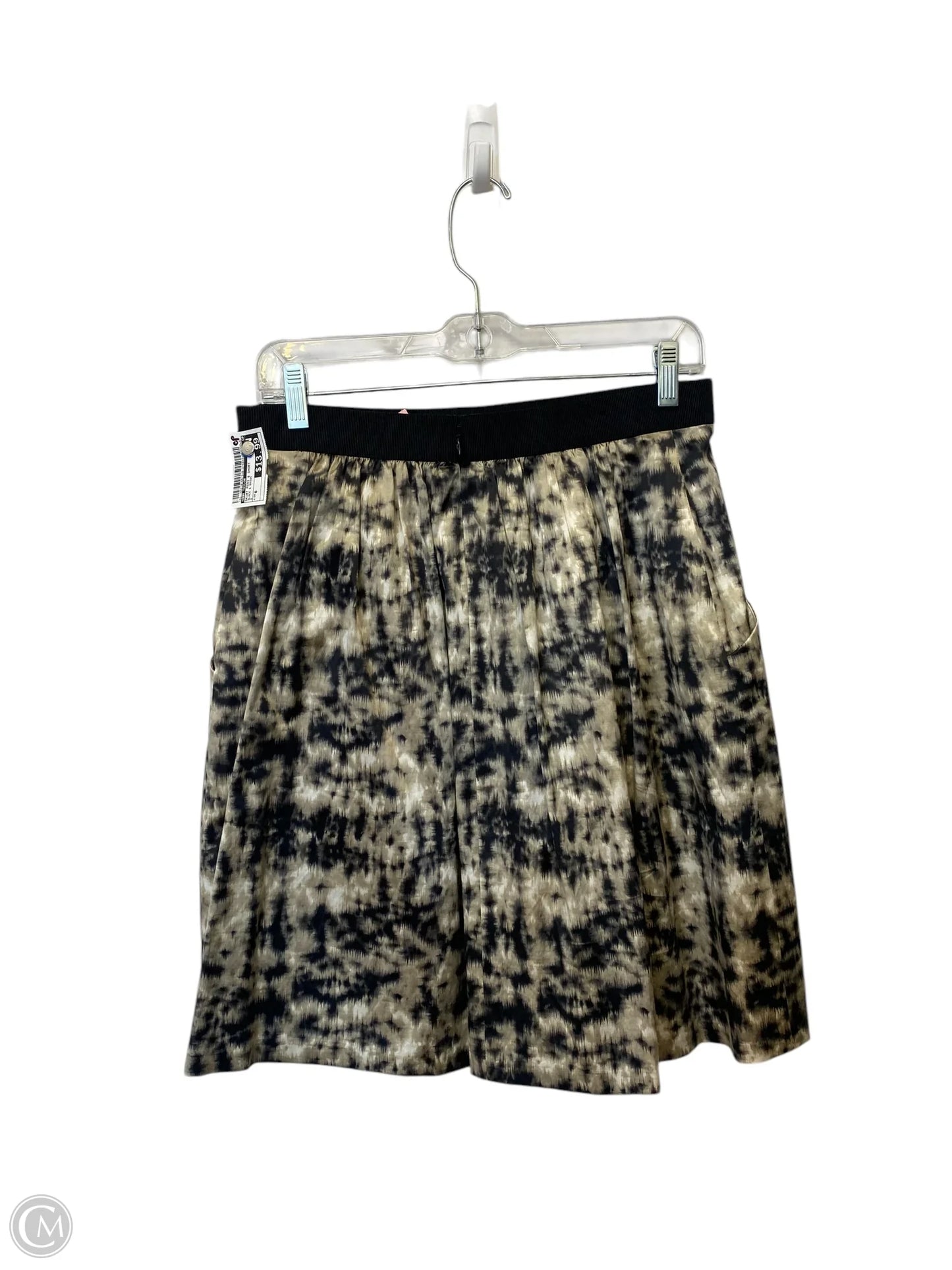 Skirt Mini & Short By Ann Taylor In Black & Brown, Size: 6