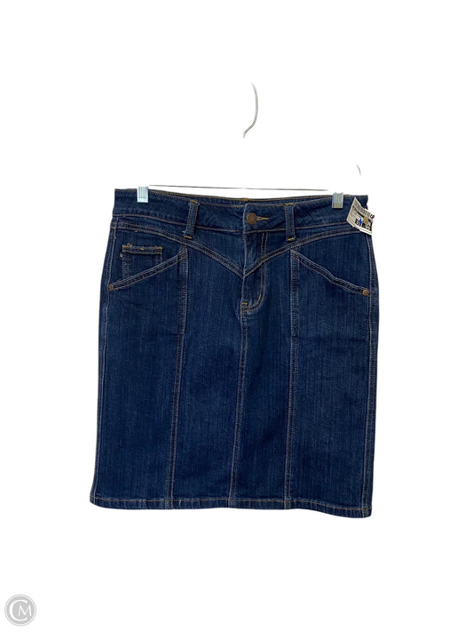 Skirt Mini & Short By Judy Blue In Blue Denim, Size: M