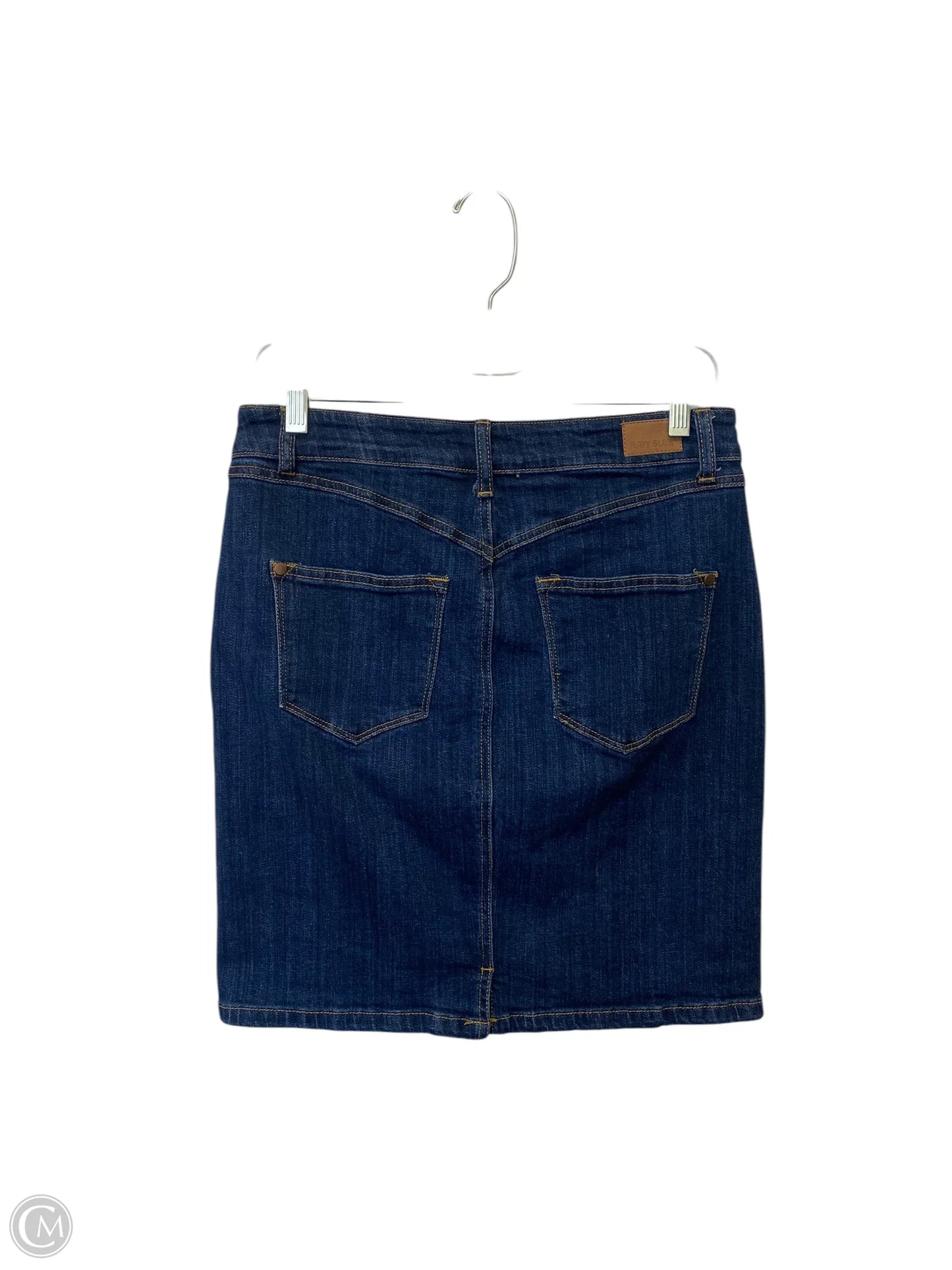 Skirt Mini & Short By Judy Blue In Blue Denim, Size: M