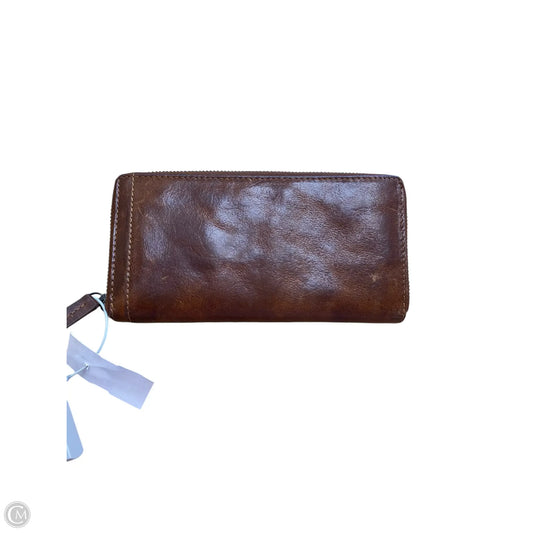 Wallet Leather By Clothes Mentor, Size: Medium