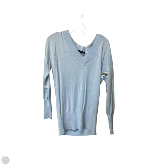 Top Long Sleeve By White House Black Market In Blue & Brown, Size: S