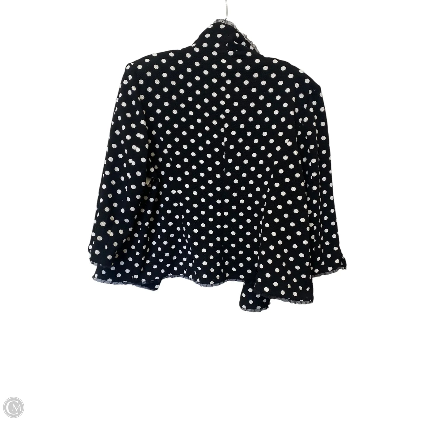 Blazer By Clothes Mentor In Polkadot Pattern, Size: Xl